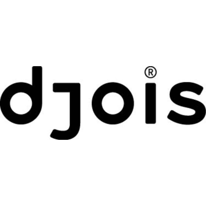 Elastomap Djois college file A4 3 klepppen PP zwart