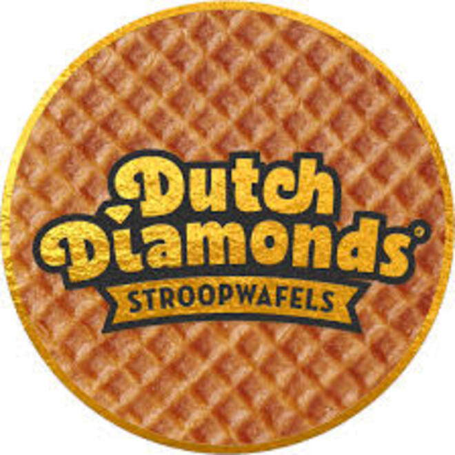 Stroopwafels Dutch Diamonds duopack 80 gram