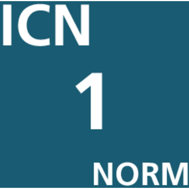 Binnenmap Quantore ICN1 folio met ponsgaten chamois