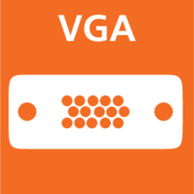 Adapter Hama HDMI-VGA zwart