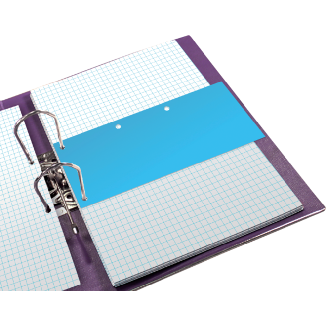 Scheidingsstrook Oxford Duo 240x105mm blauw