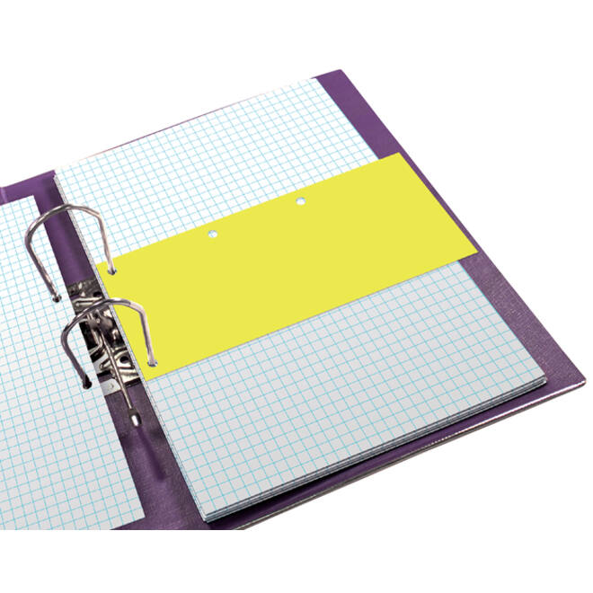 Scheidingsstrook Oxford Duo 240x105mm geel