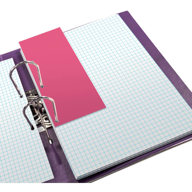 Scheidingsstrook Oxford duo 240x105mm roze