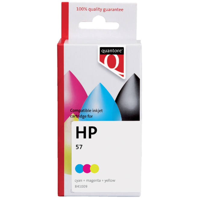 Inktcartridge Quantore alternatief tbv HP C6657A 57 kleur