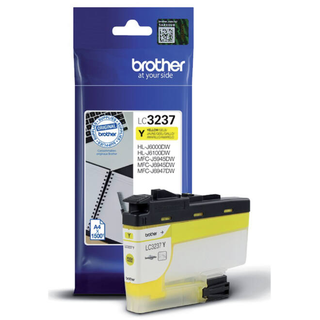 Inktcartridge Brother LC-3237Y geel