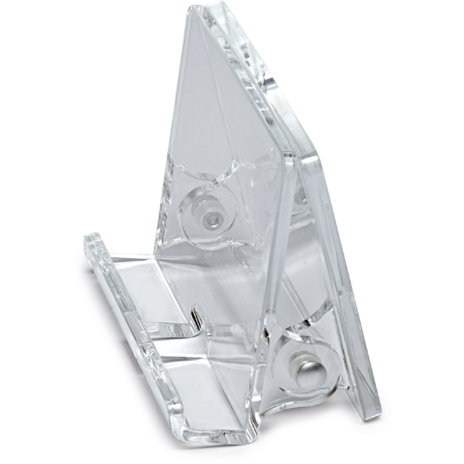 Telefoonstandaard MAUL 9.7x10.5x7.6cm standhoek instelbaar acryl