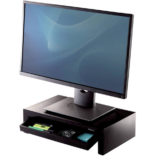 Monitorstandaard Fellowes Designer Suites zwart