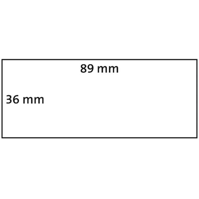 Etiket Dymo LabelWriter adressering 36x89mm 24 rollen á 260 stuks wit