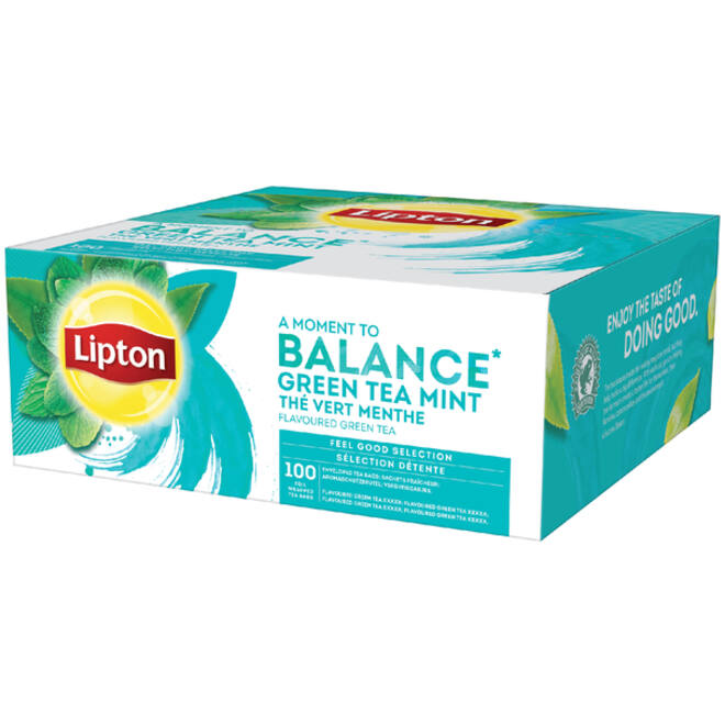 Thee Lipton Balance green tea mint 100x1.5gr