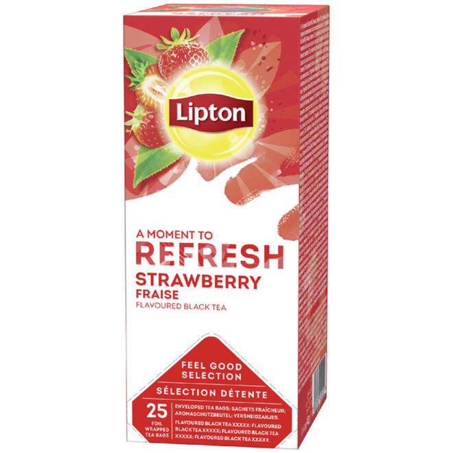 Thee Lipton Refresh strawberry 25x1.5gr