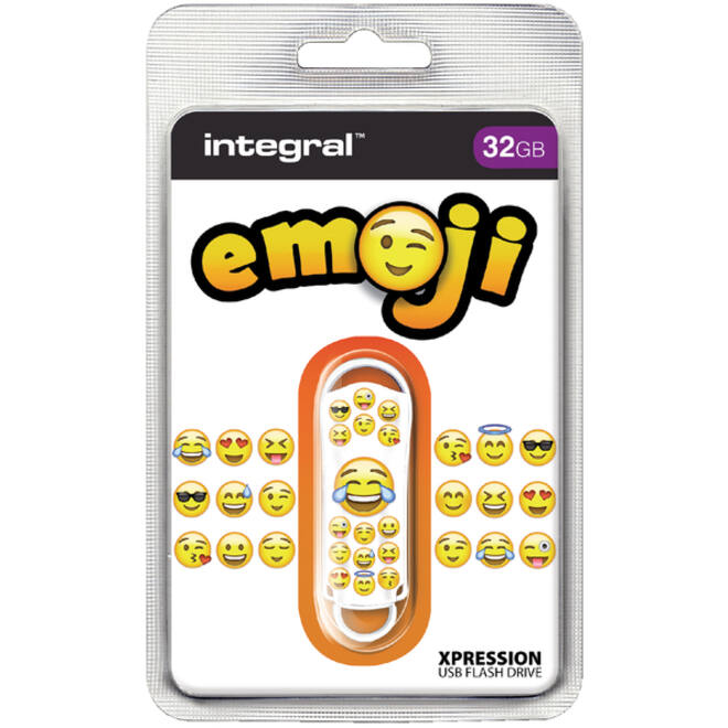 USB-Stick 2.0 Integral Xpression 32GB Emoji