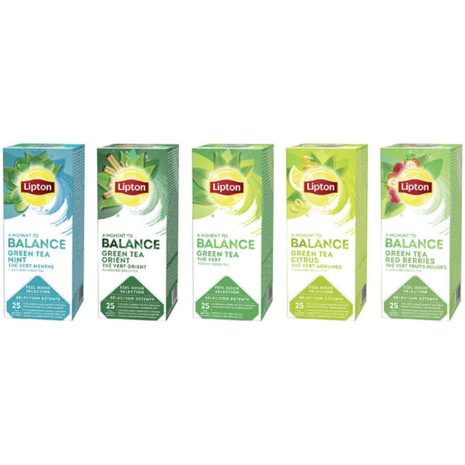 Thee Lipton Balance green tea 25x1.5gr