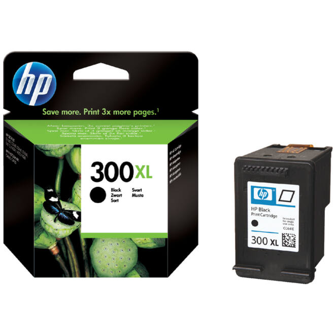 Inktcartridge HP CC641EE 300XL zwart