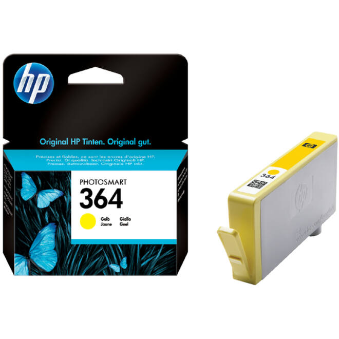 Inktcartridge HP CB320EE 364 geel