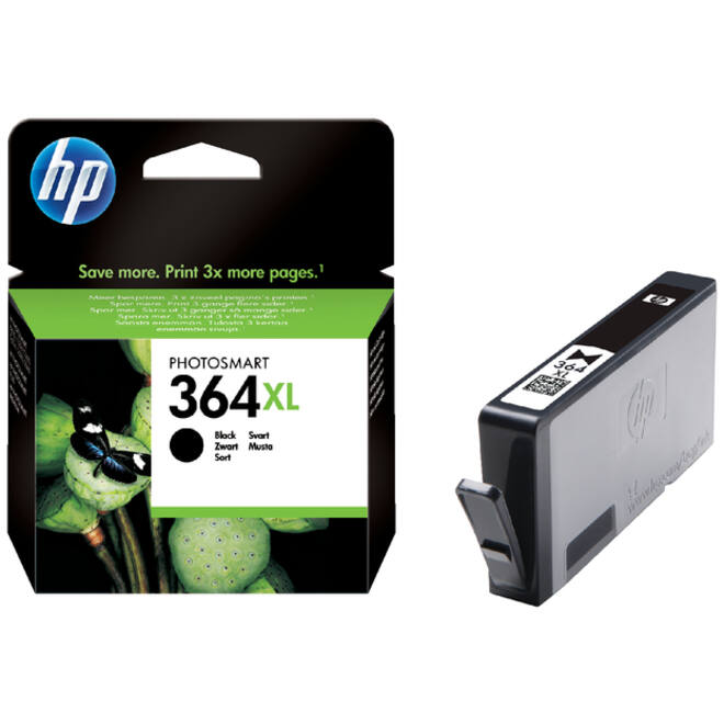 Inktcartridge HP CN684EE 364XL zwart