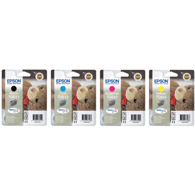 Inktcartridge Epson T0611 zwart