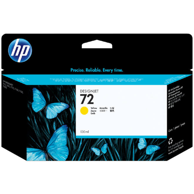 Inktcartridge HP C9373A 72 geel