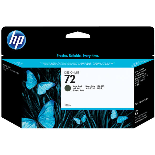 Inktcartridge HP C9403A 72 mat zwart