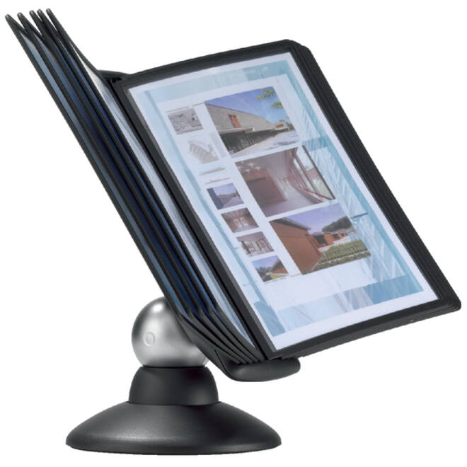 Bureaustandaard Durable 5587 Sherpa Motion 10-tassen zwart