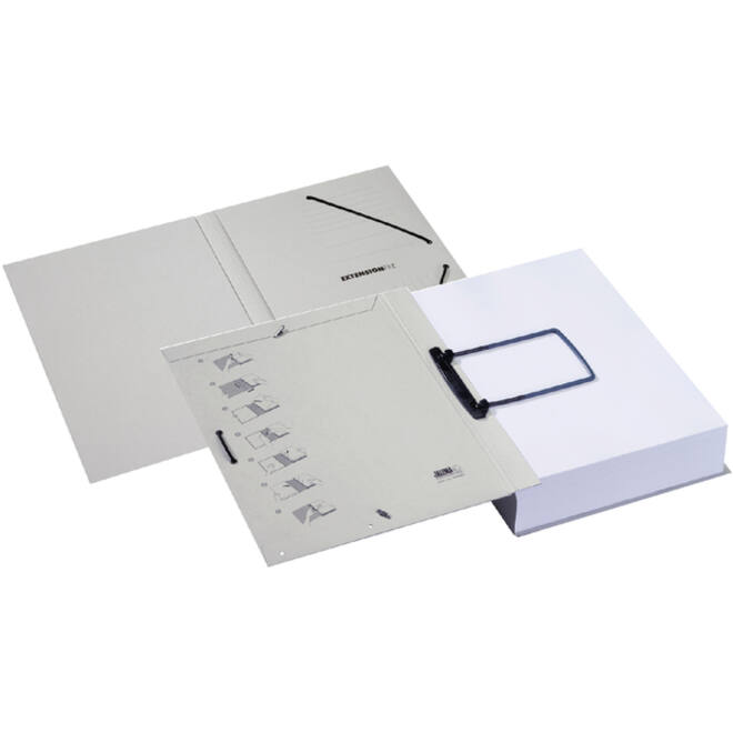 Dossiermap Djois Extension File 70mm 335gr grijs