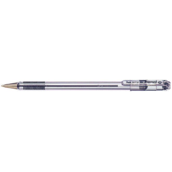 Balpen Pentel BK77 fijn zwart
