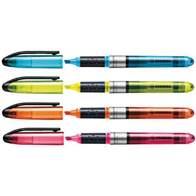 Markeerstift STABILO Navigator 545/56 roze