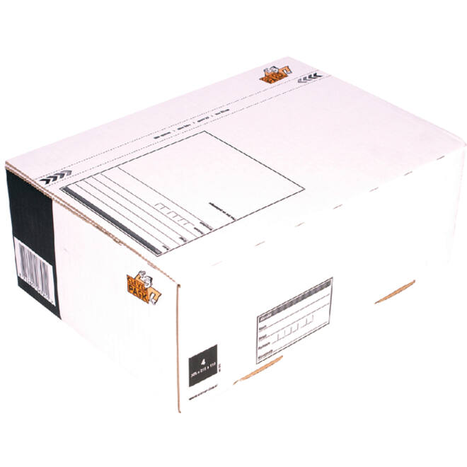 Postpakketbox 4 CleverPack 305x215x110mm wit