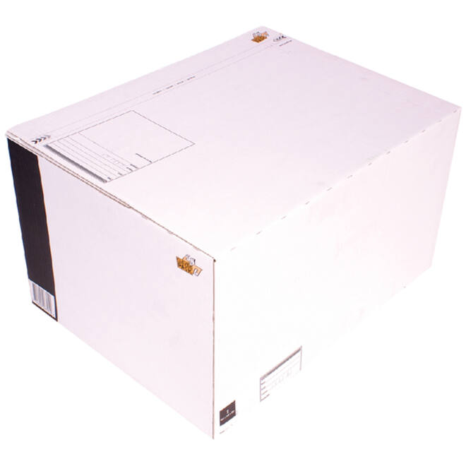 Postpakketbox 7 CleverPack 485x369x269mm wit pak à 25 stuks