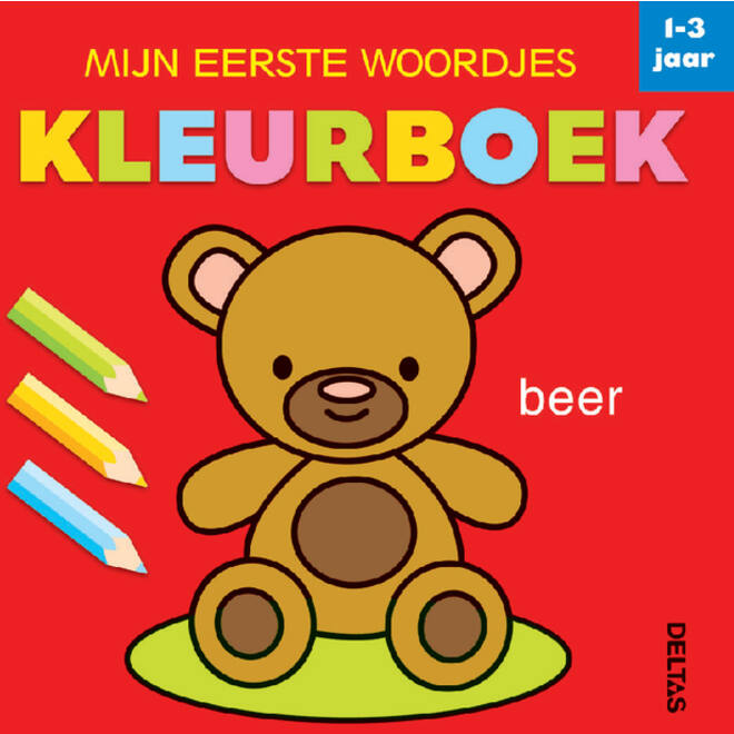 Kleurboek Deltas mijn eerste woordjes 1-3 jaar