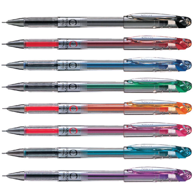 Gelschrijver Pentel BG207 Slicci fijn rood