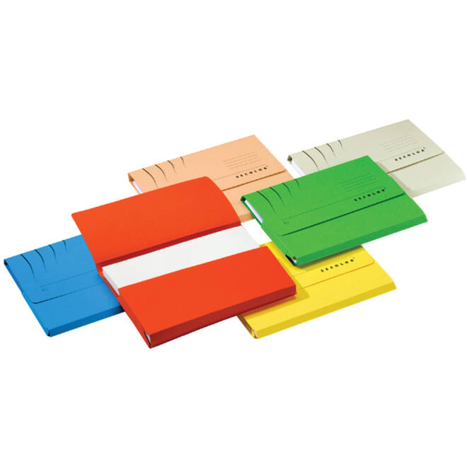 Pocketmap Secolor folio 270gr rood
