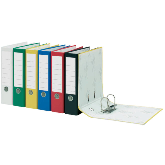 Ordner Qbasic A4 80mm karton zwart