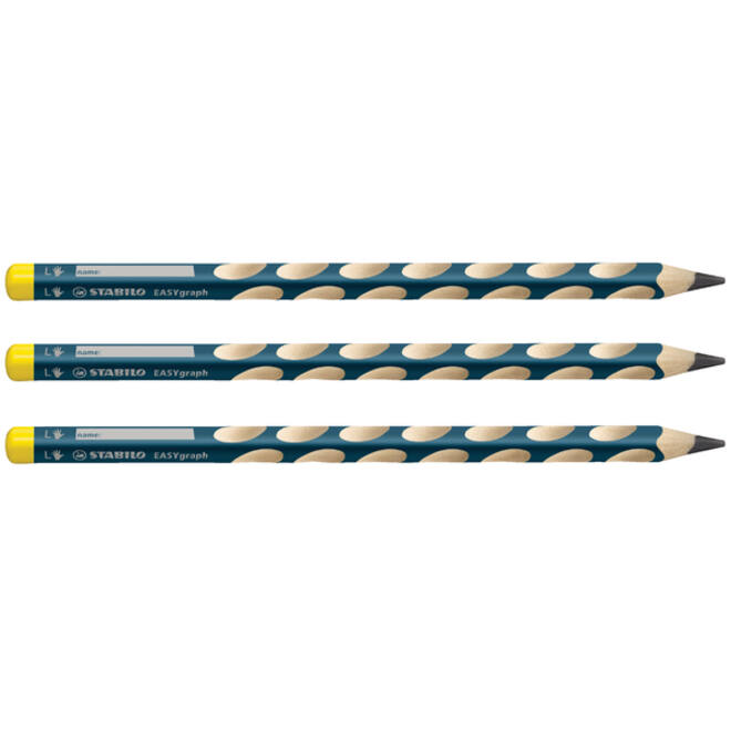 Potlood STABILO Easygraph grafiet 321 HB linkshandig