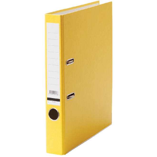 Ordner Qbasic A4 50mm karton geel