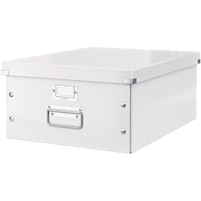 Opbergbox Leitz WOW Click & Store 350x188x450mm wit