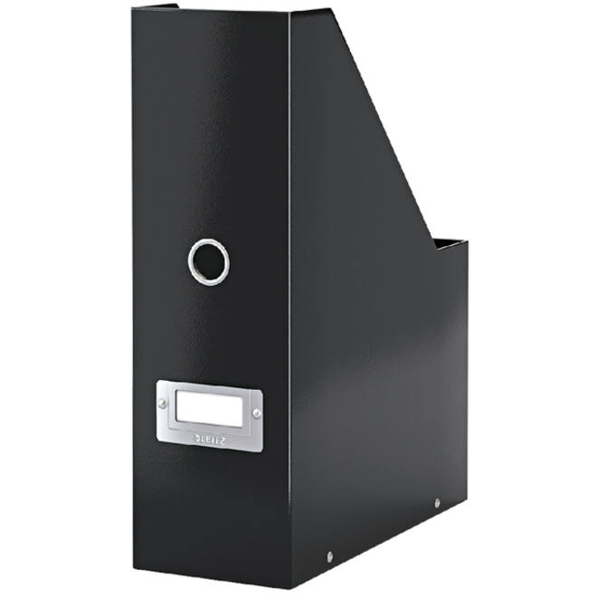 Tijdschriftencassette Leitz WOW Click & Store zwart