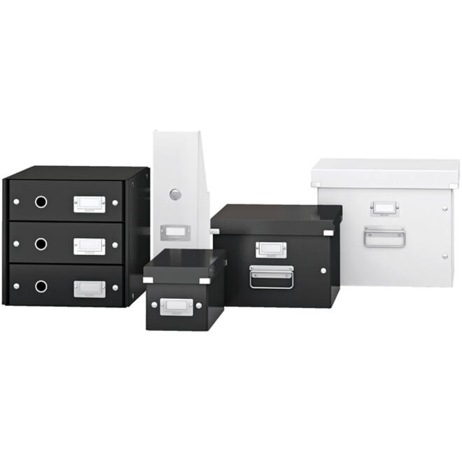 Opbergbox Leitz WOW Click & Store 220x160x282mm wit