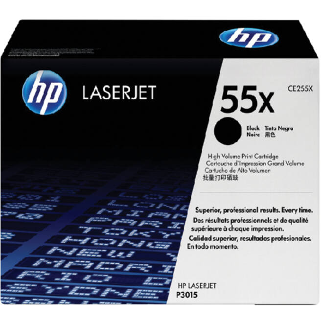 Tonercartridge HP CE255X 55X zwart