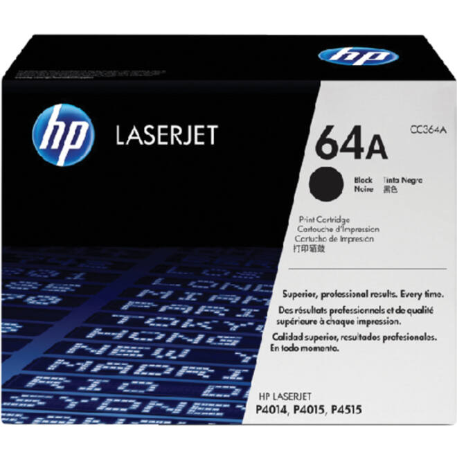 Tonercartridge HP CC364A 64A zwart