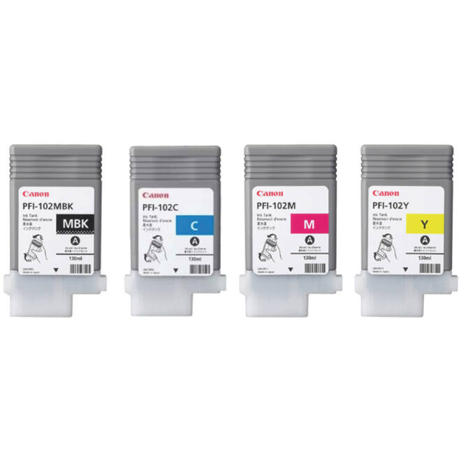 Inktcartridge Canon PFI-102 mat zwart
