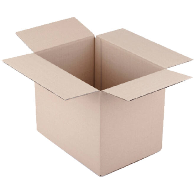 Verzenddoos CleverPack enkelgolf 500x400x300mm bruin pak à 25 stuks