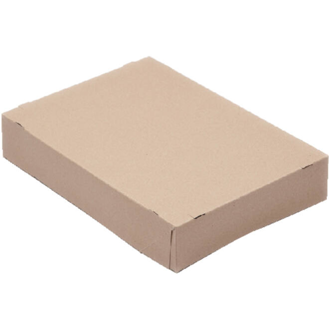 Paraatdoos CleverPack A4 305x218x55mm voor 500 vel bruin pak à 10 stuks