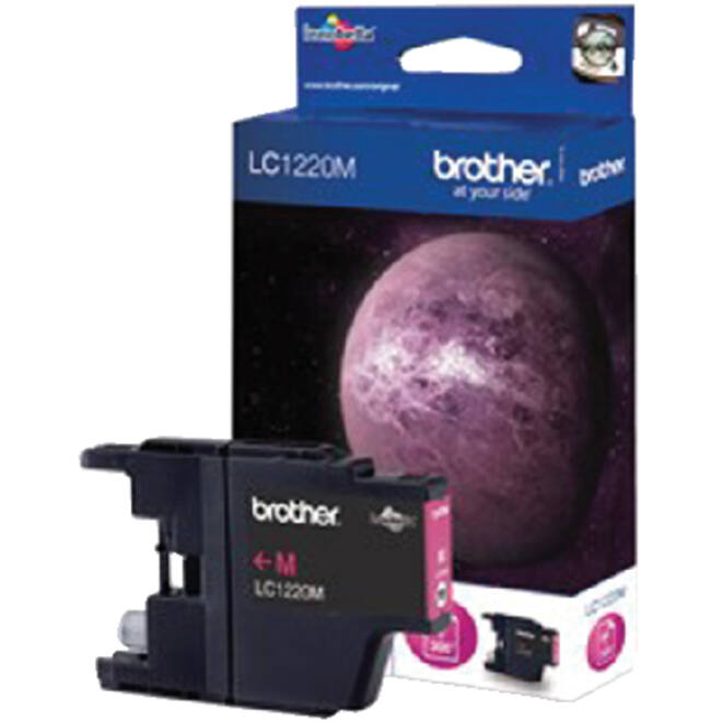 Inktcartridge Brother LC-1220M rood
