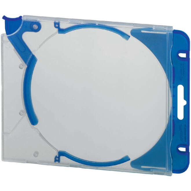 Cd opbergmap Quickflip compleet blauw 5stuks