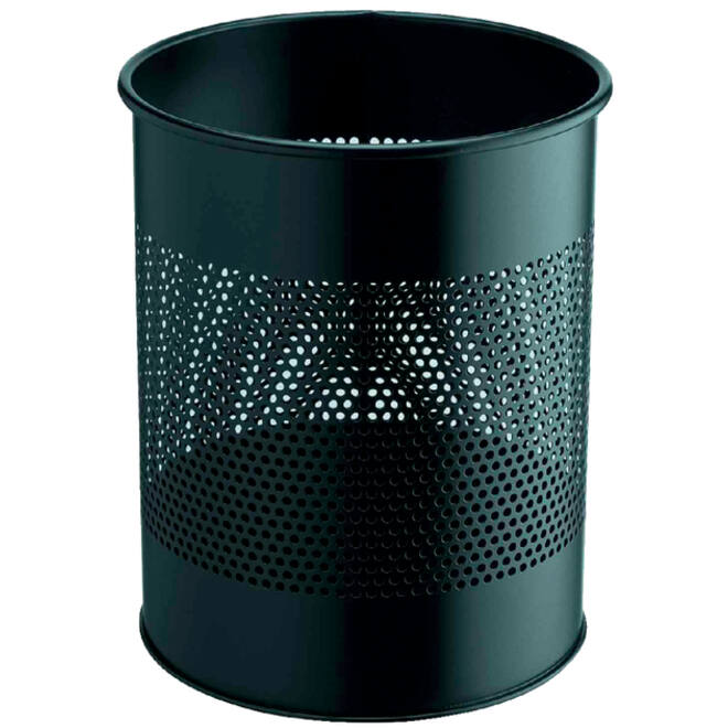 Papierbak Durable 3310-01 15liter 165mm perforatie zwart