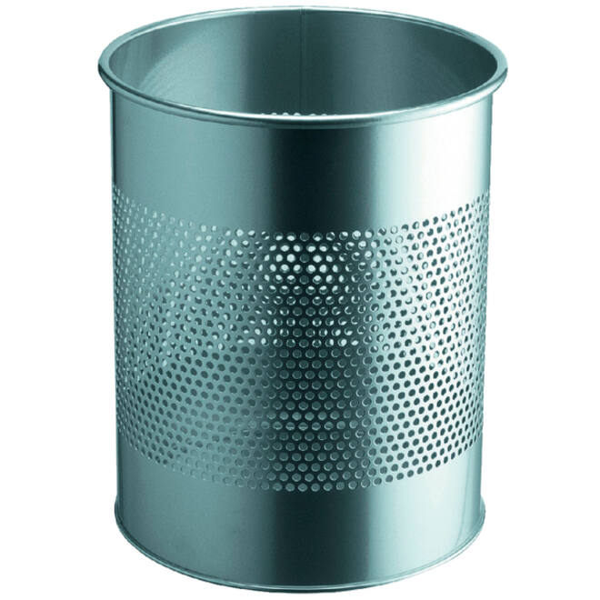 Papierbak Durable 3310-23 15liter 165mm perforatie zilver