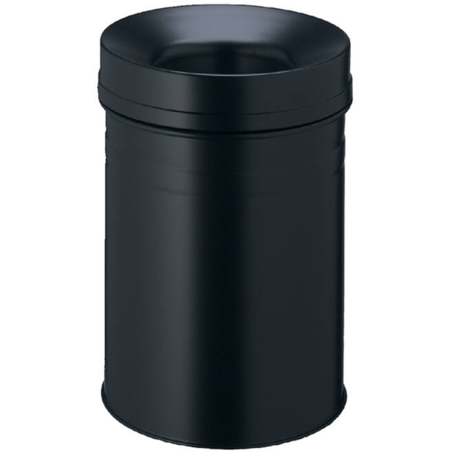 Papierbak met vlamdover Durable 3325-01 15liter zwart