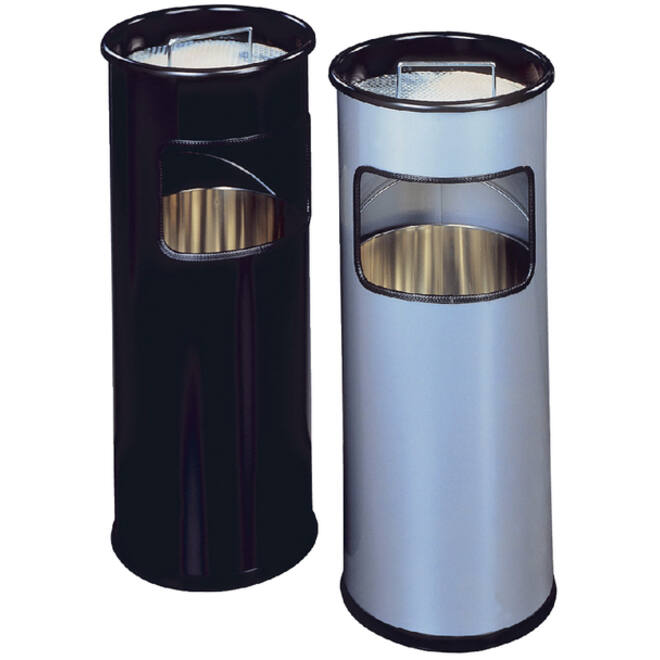 As-papierbak Durable 3330-01 rond zwart