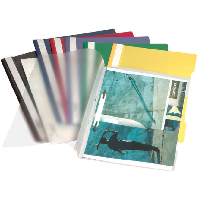 Snelhechter Durable A4 PP zwart