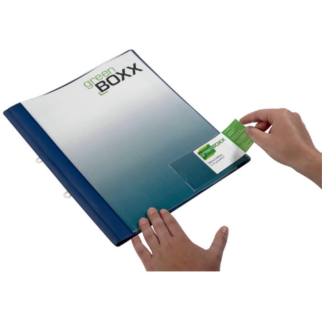 Etikethouder Durable pocketfix 57x90mm zelfklevend